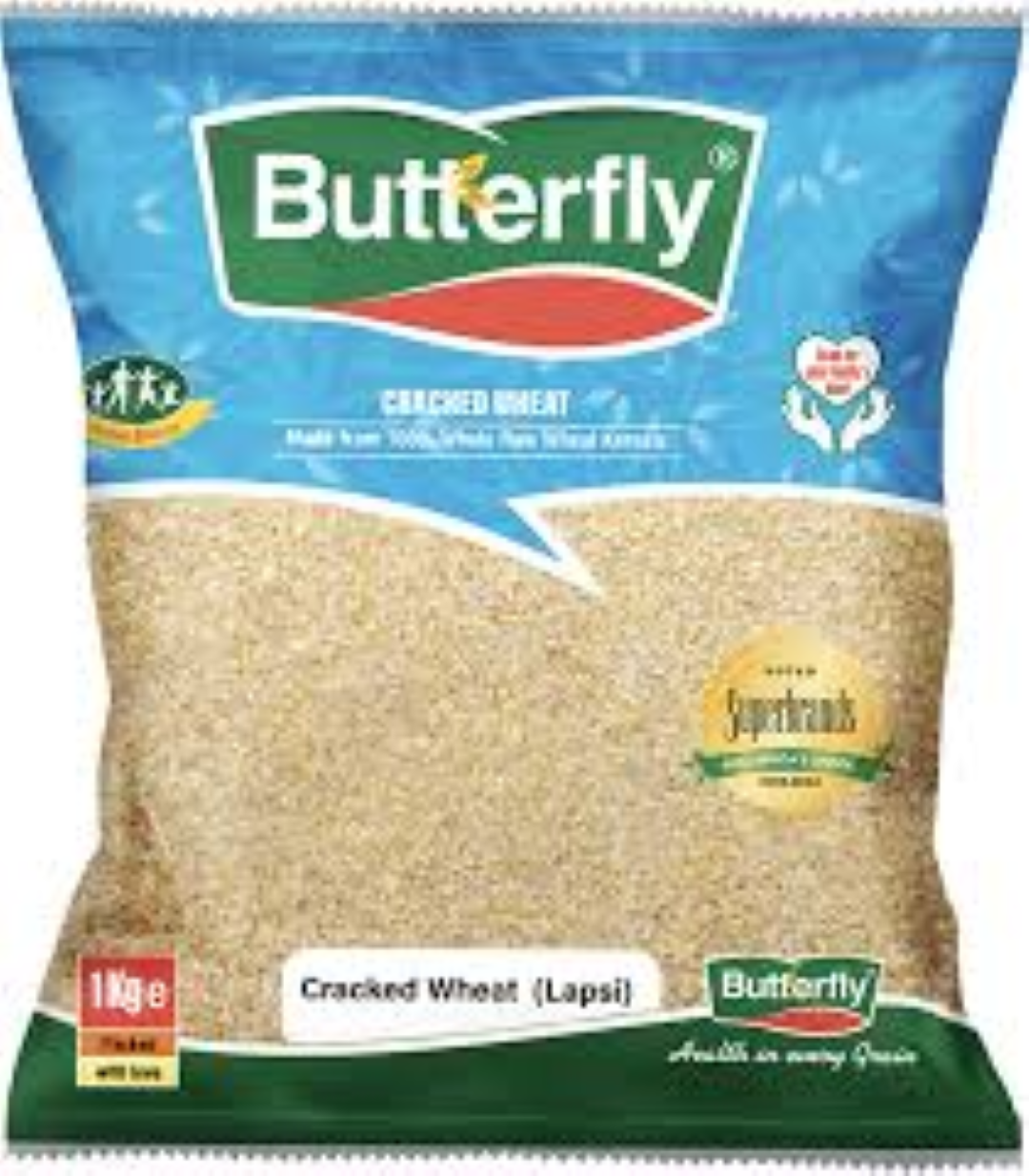 BUTTERFLY CRACKED WHEAT 1KG